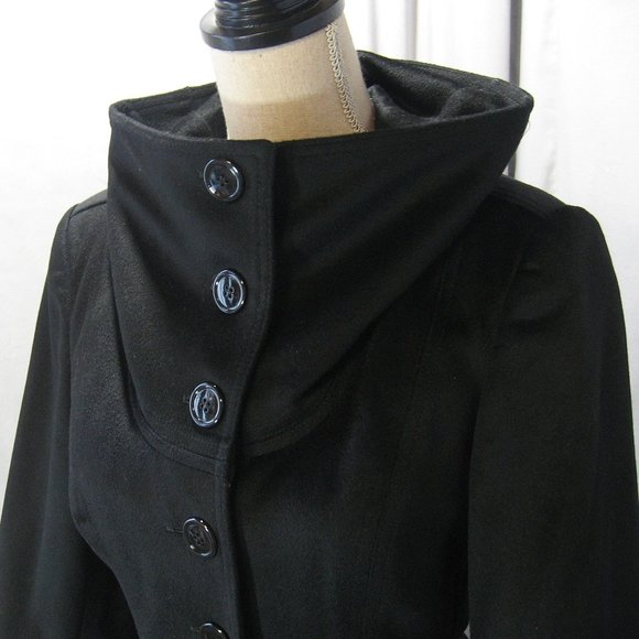 Burberry Black Cashmere Coat - Picture 2 of 12